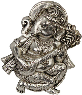

Shilpbazaar Decorative Showpiece - 18 cm(Cast Iron, Silver)