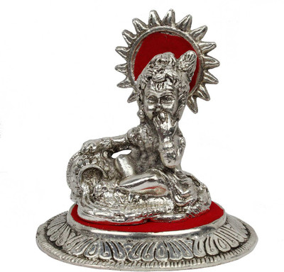 

Shilpbazaar Decorative Showpiece - 10 cm(Cast Iron, Silver)