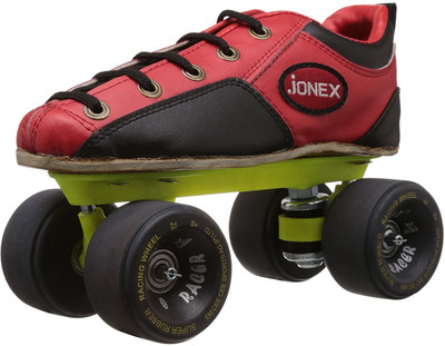 

Jonex Racer Shoe Quad Roller Skates - Size 4 UK(Multicolor)