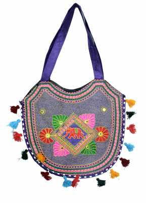 

Craft Trade Girls Casual Multicolor Cotton Sling Bag