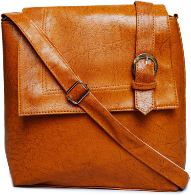 

hbos Girls Formal Brown PU Sling Bag