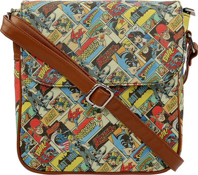 

Bombay Merch Men & Women Casual Multicolor Canvas Satchel