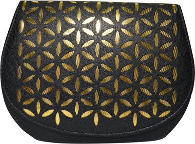

RIZTA Women Casual Black Leatherette Sling Bag