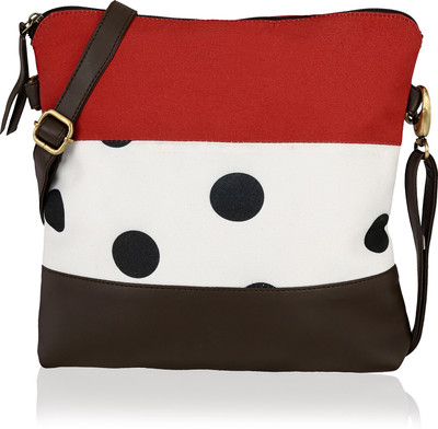

Kleio Women Casual Multicolor Canvas Sling Bag