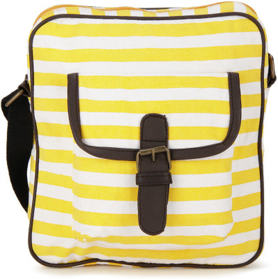 

People Women Casual Multicolor Canvas Sling Bag