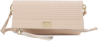 

Allen Solly Women Casual Pink PU Sling Bag