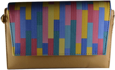 

RIZTA Women Casual Multicolor PU Sling Bag