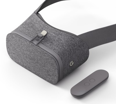 Google Daydream View VR Headset with Controller (Slate)(Smart Glasses, Slate)