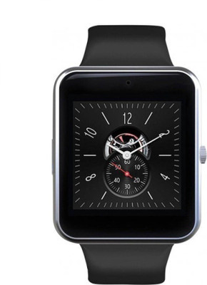 

Doodads Hand Wear Smartwatch (Black Strap Regular) Smart Watch Strap(Silver)