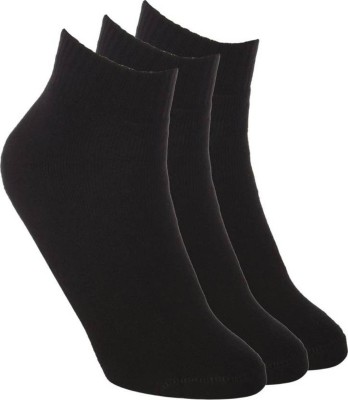 Tahiro Men & Women Solid Ankle Length, Mid-Calf/Crew(Pack of 3)