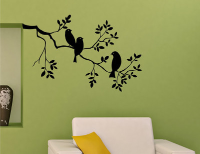 

Wall Guru  Home Décor wall Sticker Sticker(Pack of 1, Black