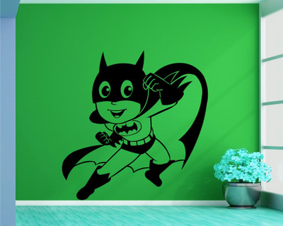 

Wall Guru  Home Décor wall Sticker Sticker(Pack of 1, Black