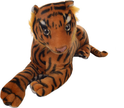 Aarushi Soft toy tiger - 17 cm(Multicolor)