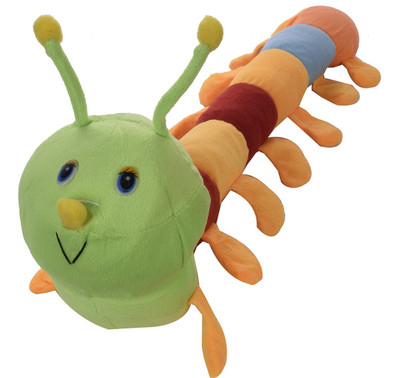 

Aarushi Soft toy Multicolor caterpillar - 17 cm(Multicolor)
