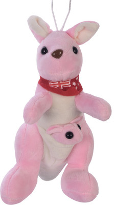 

Aarushi Soft toy pink kangaroo - 19 cm(Pink)