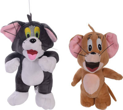 

Aarushi Soft toy Tom and Jerry - 21 cm(Multicolor)