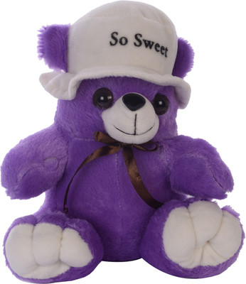 

Aarushi soft toypurple teddy - 21 cm(Purple)