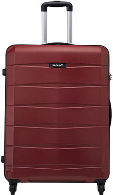 

Safari Regloss Antiscratch Check-in Luggage -  inch(Red