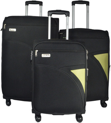 

Take Off Stylish Expandable Check-in Luggage -  inch(Black