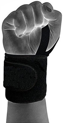 

Solutions24x7 Gym Straps Perfect for Gym and Home exercises. 1 pair Hand Support, Black