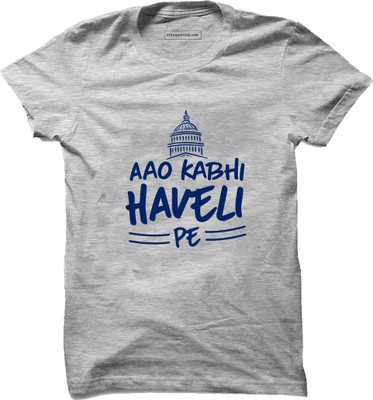 aao kabhi haveli pe t shirt flipkart