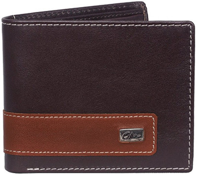 

Gentleman Men Brown Genuine Leather Wallet(6 Card Slots)