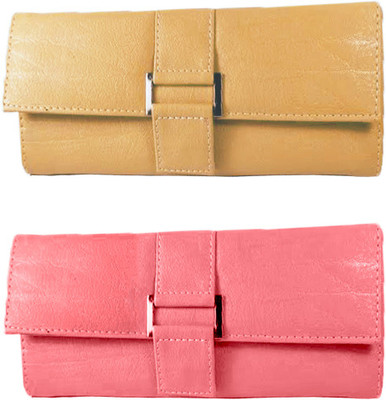 

Lady bar Casual Tan, Pink Clutch, Pink;tan