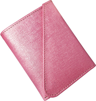

InW Girls Ethnic, Casual Pink Artificial Leather Wallet(7 Card Slots)