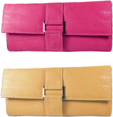 

Lady bar Casual Pink, Tan Clutch