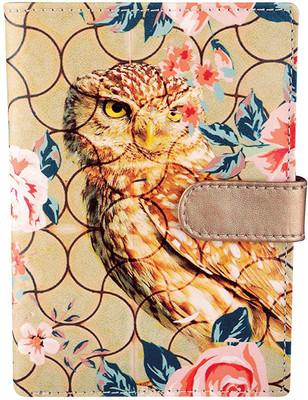 

FIZZA Women Multicolor Artificial Leather Document Holder(3 Card Slots), Gold