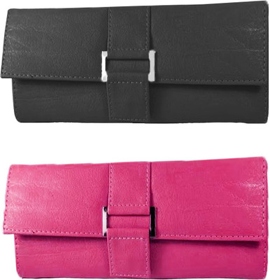 

Lady bar Casual Black, Pink Clutch