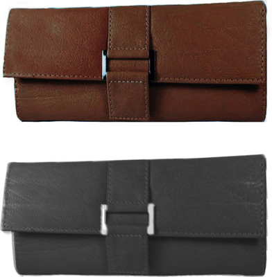 

Lady bar Casual Brown, Black Clutch, Black;brown