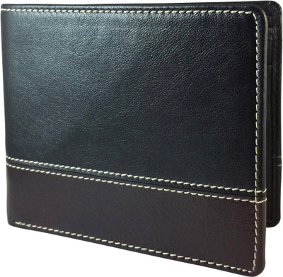 

Ammvi Creations Men Black Genuine Leather Wallet(3 Card Slots)