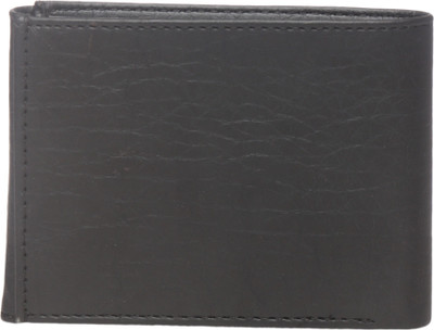 

Rapidcostore Men Black Artificial Leather Wallet(4 Card Slots)