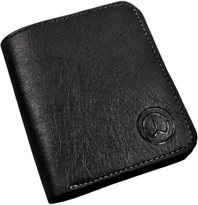 

TnW Men Formal Black Artificial Leather Wallet(6 Card Slots)
