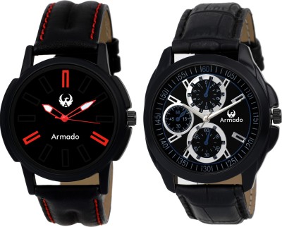 Armado AR-1523 Combo Of 2 Superior Analog Watch  - For Men   Watches  (Armado)
