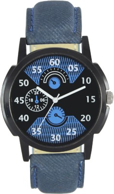 CM Formal Blue belt Stylish Stylish Pattern Corporate Imperial Analog Watch  - For Men   Watches  (CM)