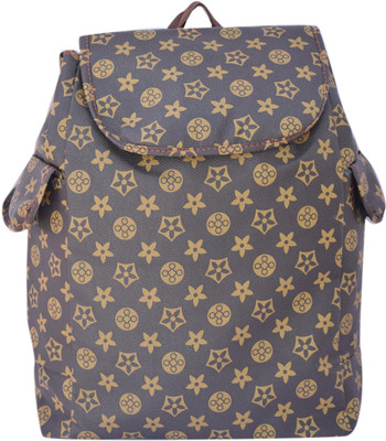 

kézitáska Ladies Backpack,Tution Bag,Multi Utility Shopping Bag 15 L Backpack(Multicolor), Dark brown