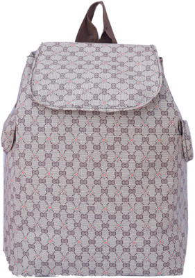 

kézitáska Ladies Backpack,Tution Bag,Multi Utility Shopping Bag 15 L Backpack(Multicolor), Brown