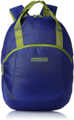 

American Tourister Flint Backpack(Purple), Blue