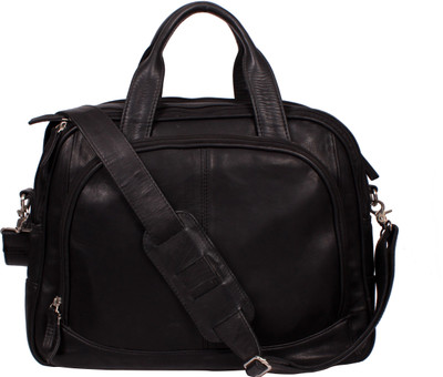 

romari blklaptop2 Multipurpose Bag(Black, 8 inch)