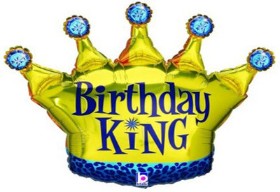 

Anagram Printed BLFDKING Balloon(Multicolor, Pack of 1)
