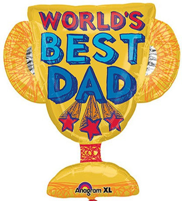 

Anagram Printed BLEK BESTDAD Balloon(Multicolor, Pack of 1)