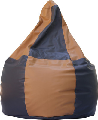 Beanskart XXL Bean Bag Cover (Without Beans)(Multicolor)