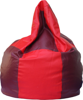 Beanskart XXL Bean Bag Cover (Without Beans)(Multicolor)