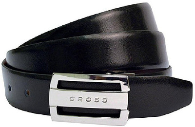 

Cross Men Formal Black, Brown Genuine Leather Reversible Belt