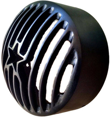 

Bikers World Headlight Grill Cover Star Bike Headlight Grill(Black)