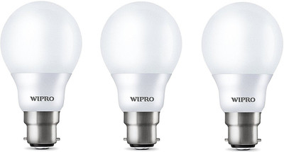 

Wipro 7 W Standard B22 LED Bulb(Yellow, Pack of 3)