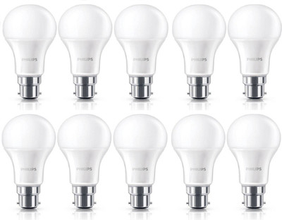 

Philips 9 W Standard B22 LED Bulb(Yellow, Pack of 10)