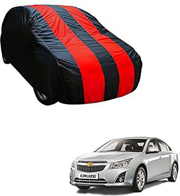 Autowheel Car Cover For Chevrolet Cruze (Without Mirror Pockets)(Red, Blue)